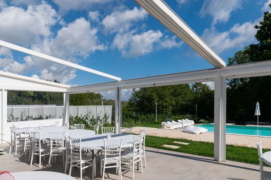 Pergola Evolution in alluminio